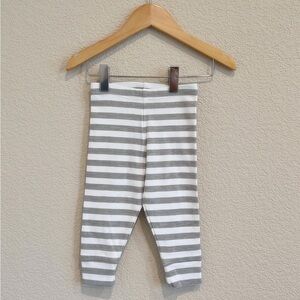 Pact organic leggings 9-12 months organic, stripe, casual, cozy, neutral